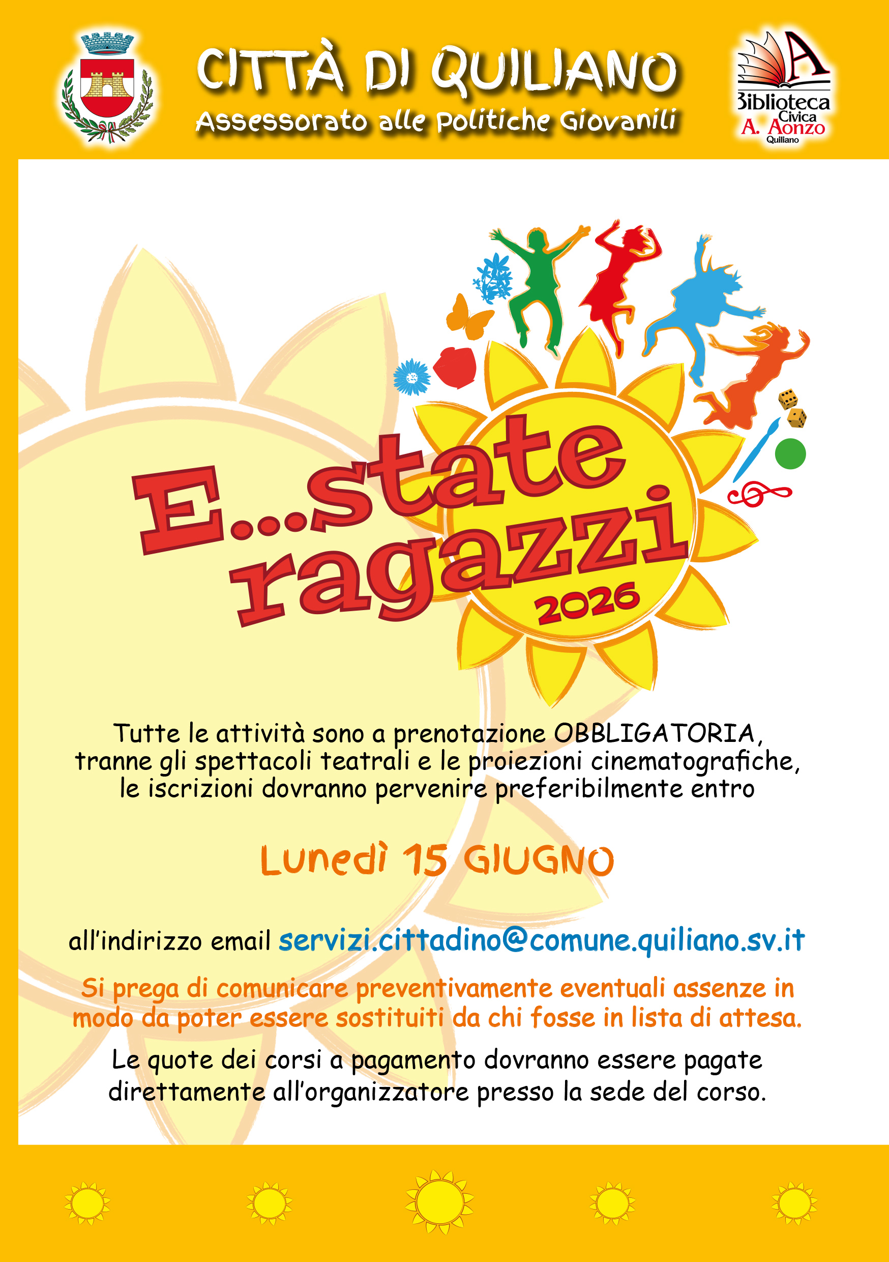E...STATE RAGAZZI 2026